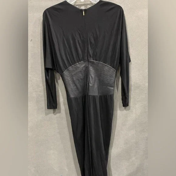 Roberto Cavalli, Black Knee Length Dress Size 48 IT, size 10 US - Picture 5 of 11